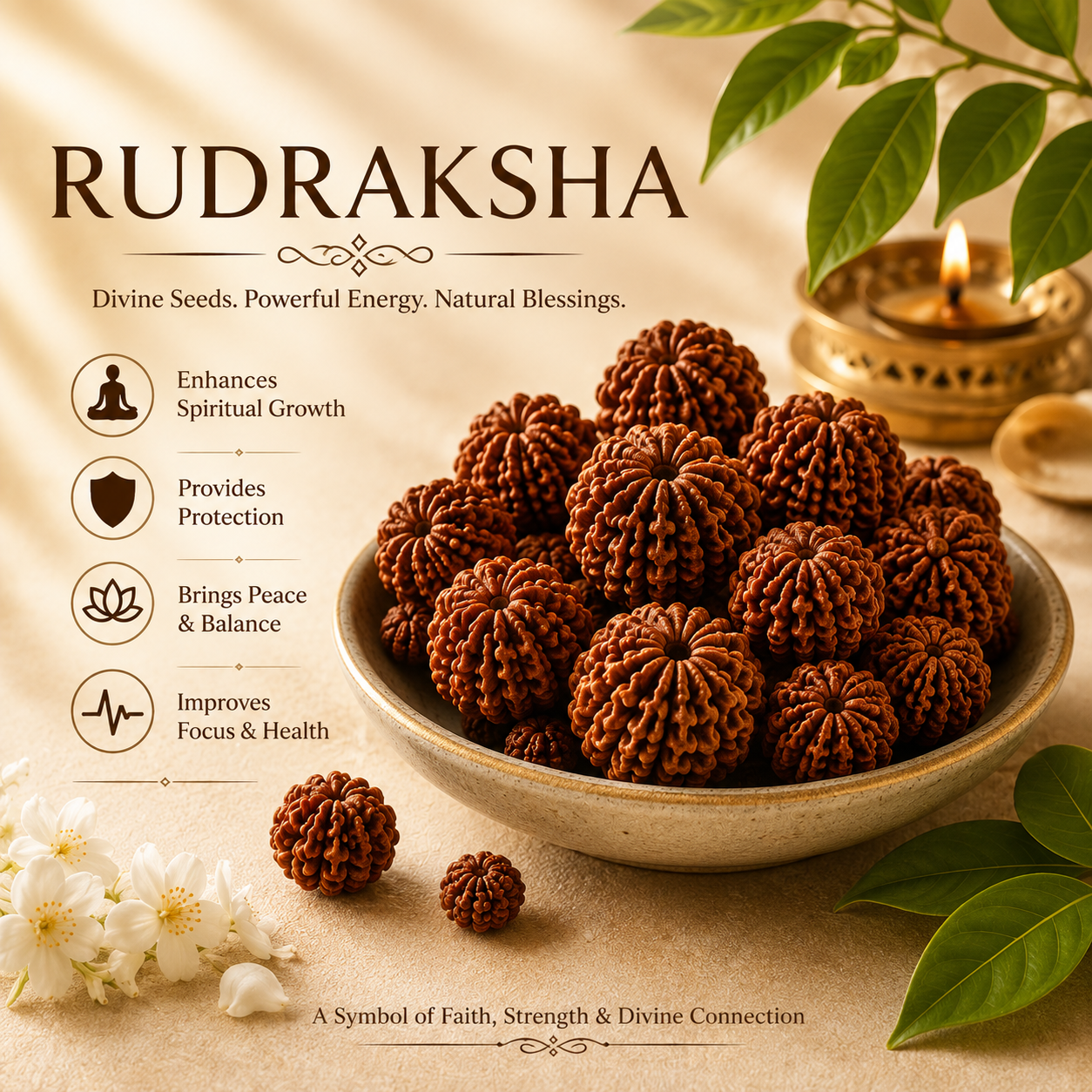 Rudraksha mala